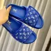 Louis Vuitton MONOGRAM Unisex Sandals Green/Blue/Orange/Black #A22415