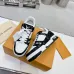 Louis Vuitton Trainer White black Louis Vuitton Monogram Sneakers  #A34893