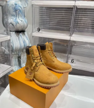 Louis Vuitton x Timberland Ankle Boots #A42574