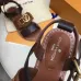 Louis Vuitton High quality leather fabric goat skin Inside Women's sandals #99874229