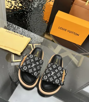 Louis Vuitton Shoes for Women's Louis Vuitton Slippers #A34006