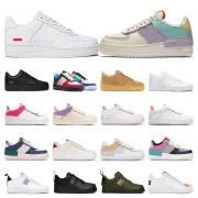 2020 Nike Mens women Platform fashion sneakers Shadow Pale Ivory black white Volt magic flamingo TOTAL ORANGE Wheat sports sneakers trainers #9874150