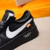 Nike x OFF-WHITE Air Force 1 shoes High Quality Black #999928119