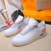 Nike x OFF-WHITE Air Force 1 shoes High Quality White #999928121