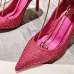 New Summer Design High heels 10cm Valentino Diamond Good quality shoes #999935401