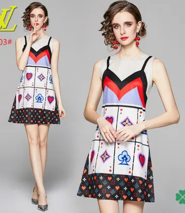 2021 Louis vuitton printed dress #99902970