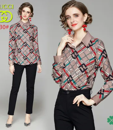 Gucci New printed shirt for women #99902984