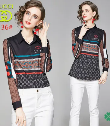 Gucci New printed shirt for women #99902985