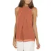 Summer style  chiffon shirt  sleeveless Fabric: Pearl chiffon double layer (8 Colors) S-3XL $9.9 #99904368