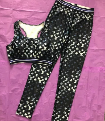 LOUIS VUITTON Yoga Tie Dye High Waist Skinny Gym Leggings #999919211