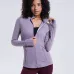 2021 autumn and winter models  stretch zipper running long-sleeved yoga sports jacket women #999901216