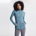 2021 autumn and winter models  stretch zipper running long-sleeved yoga sports jacket women #999901216