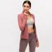 Merillat 2021 autumn and winter models stretch zipper running long-sleeved yoga sports jacket women #999901210